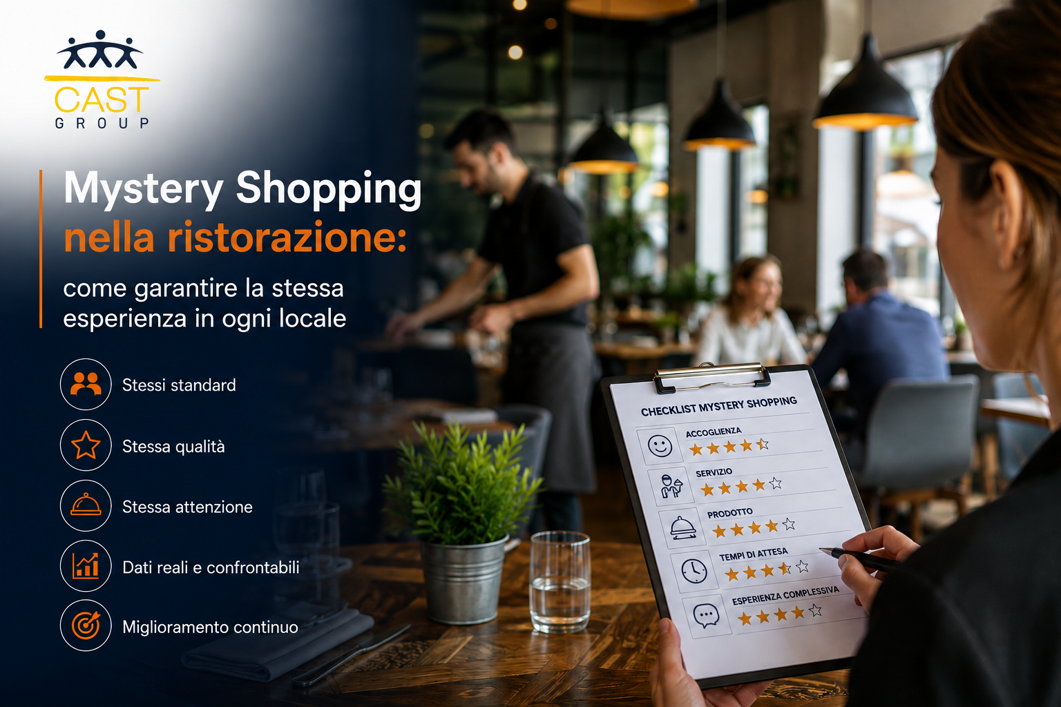 Mystery Shopping Ristorazione